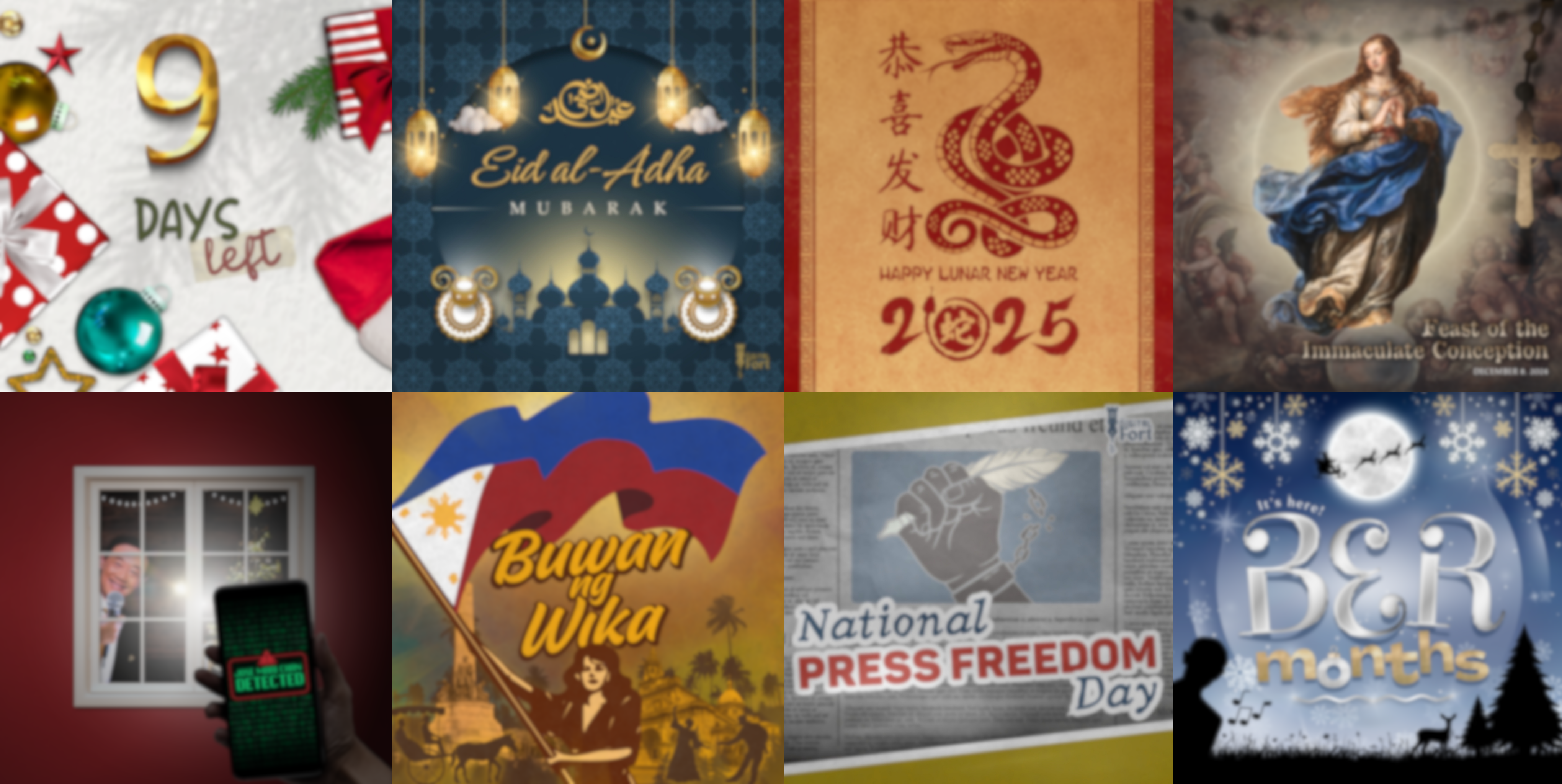 Multimedia & Pubmat Gallery